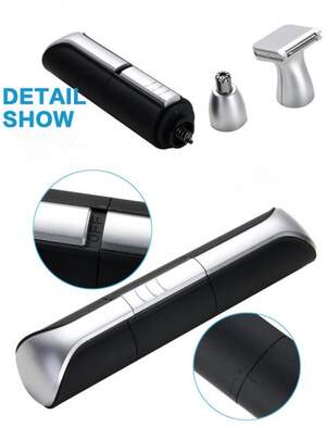 2 in 1 Waterproof Men Trimmer Nose Hair Shaver 2 in 1 Waterproof Men Trimmer Nose Hair Shaver