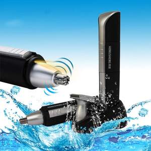 2 in 1 Waterproof Men Trimmer Nose Hair Shaver 2 in 1 Waterproof Men Trimmer Nose Hair Shaver