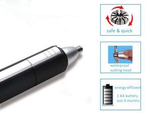 2 in 1 Waterproof Men Trimmer Nose Hair Shaver 2 in 1 Waterproof Men Trimmer Nose Hair Shaver